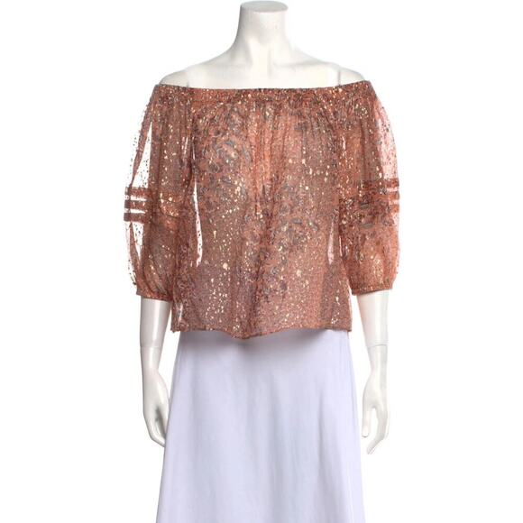 ba&sh blouse Sz XS $275 MSRP - Picture 2 of 7